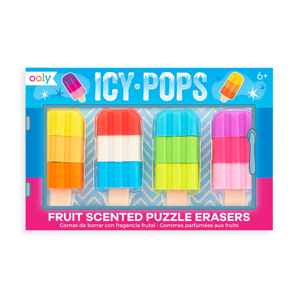 Icy Pops Scented Puzzle Erasers Preview #2