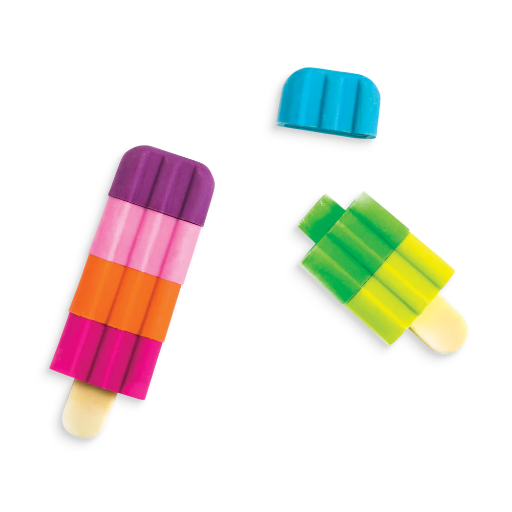 Icy Pops Scented Puzzle Erasers Cover