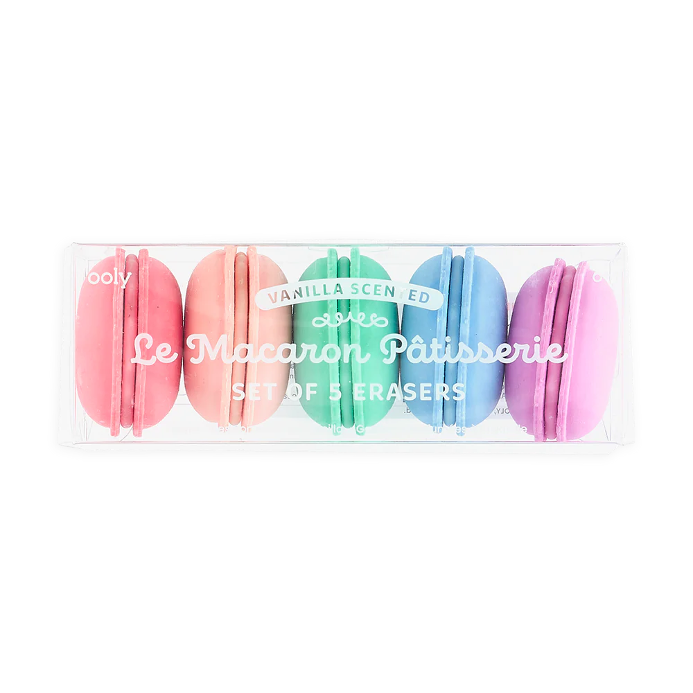 Le Macaron Erasers Cover