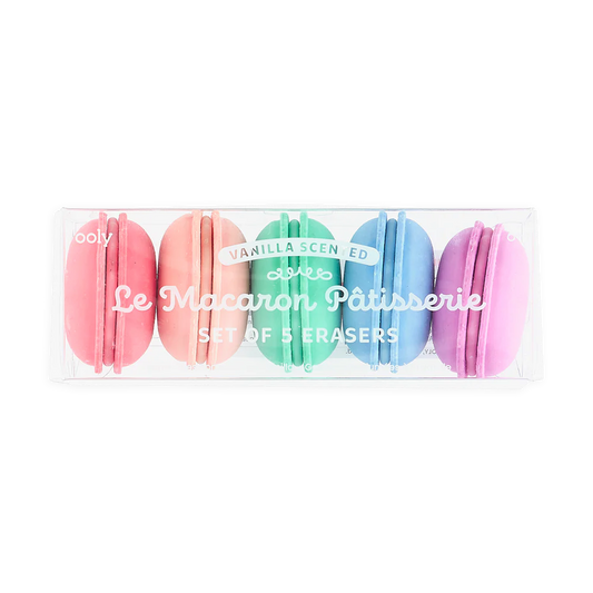 Tomfoolery Toys | Le Macaron Erasers