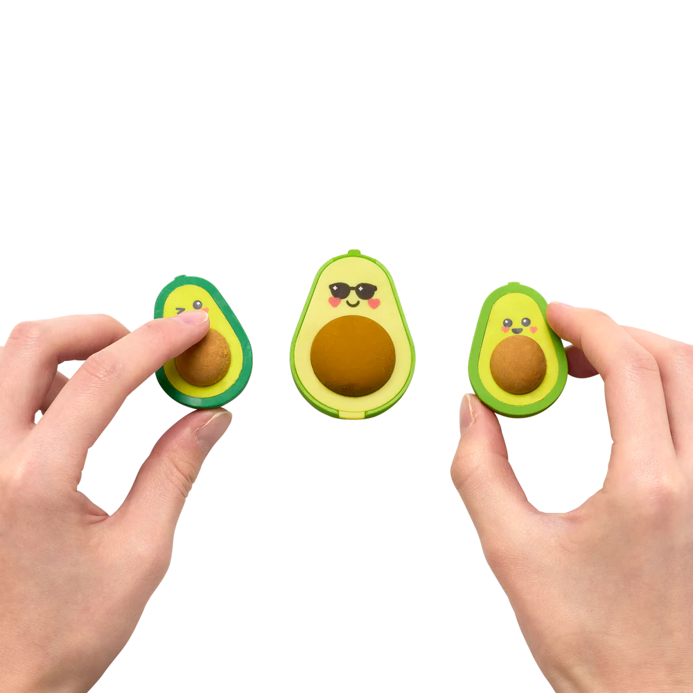 Avocado Love Erasers & Sharpener Cover