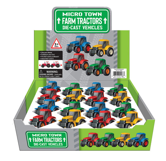 Tomfoolery Toys | Micro Town Tractors