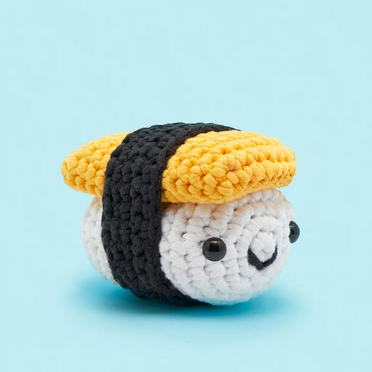 Tomfoolery Toys | Oishi the Sushi  Beginner Crochet Kit