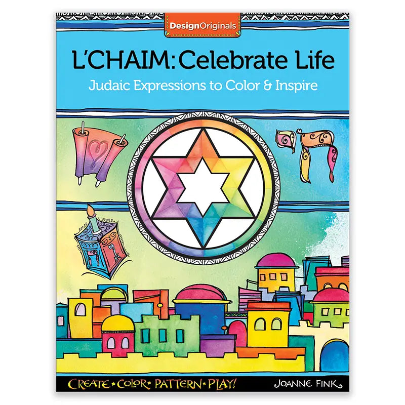 L'Chaim Celebrate Coloring Book Cover