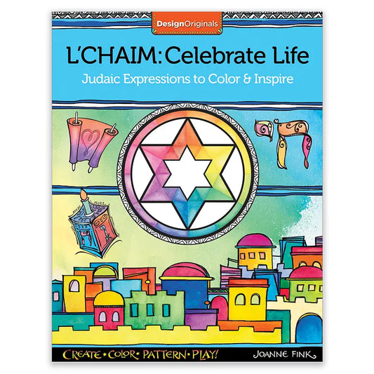 Tomfoolery Toys | L'Chaim Celebrate Coloring Book