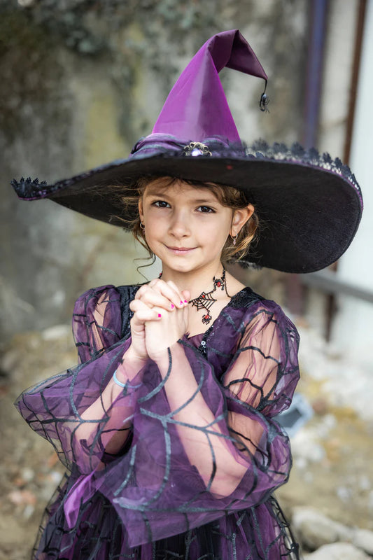 Tomfoolery Toys | Amethyst the Spider Witch Hat