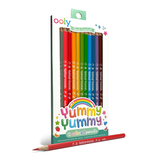 Tomfoolery Toys | Yummy Yummy: Scented Colored Pencils