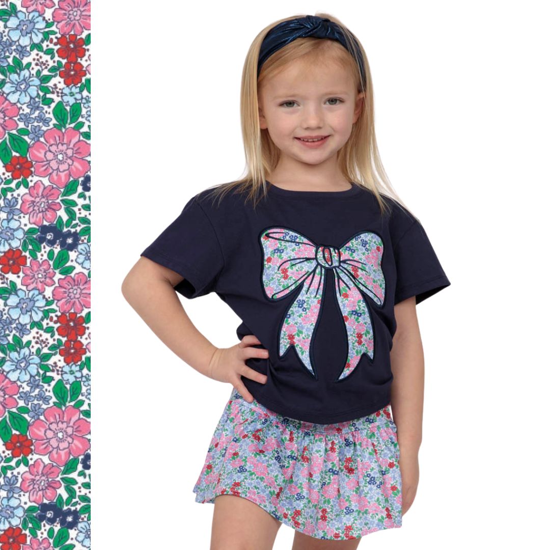 London Floral Boxy T Cover