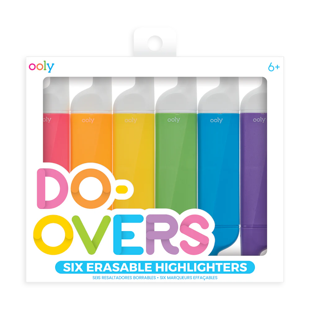 Do-Overs Erasable Highlighters Cover