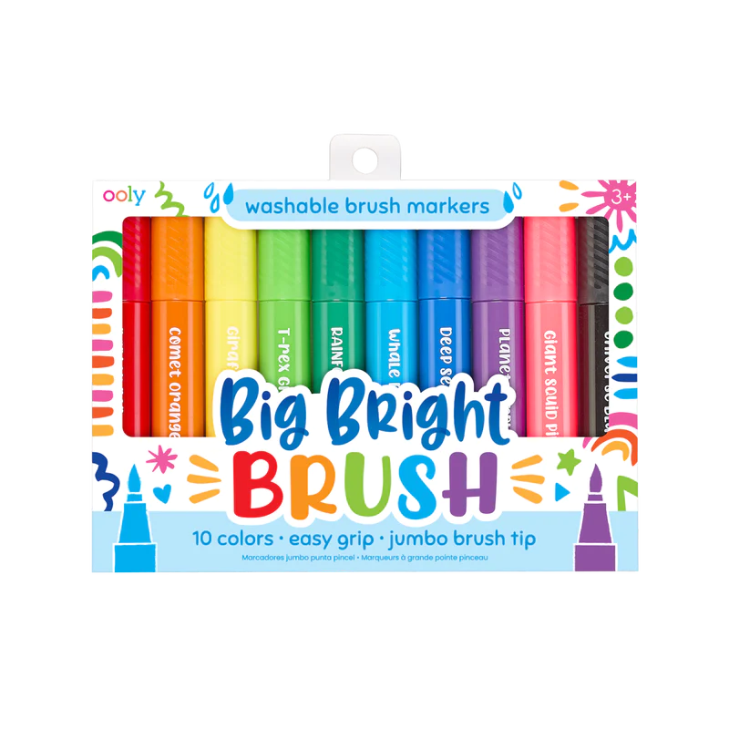 Big Bright Brush Markers Cover