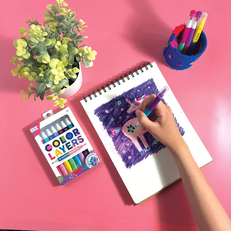 Tomfoolery Toys | Double-Ended Layering Markers