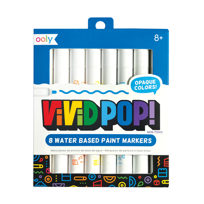 Tomfoolery Toys | Vivid Pop! Water Based Paint Markers