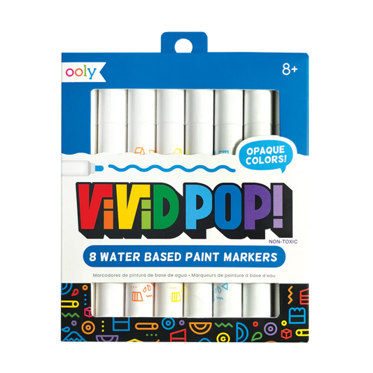 Tomfoolery Toys | Vivid Pop! Water Based Paint Markers