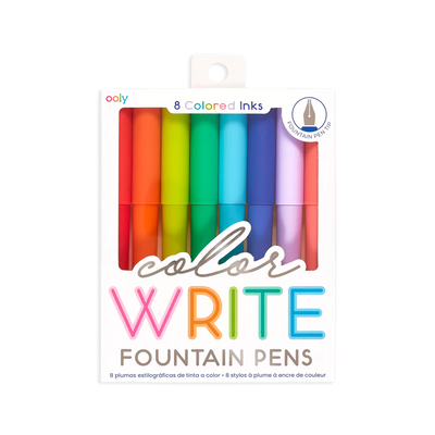 Color Write Fountain Pens Preview #2