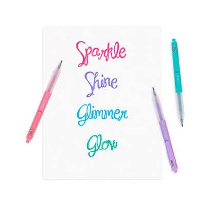 Oh My Glitter! Gel Pens Preview #1