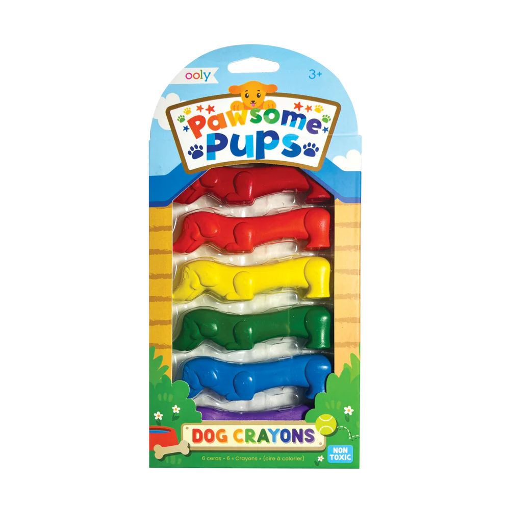 Pawsome Pups Dog Crayons Cover