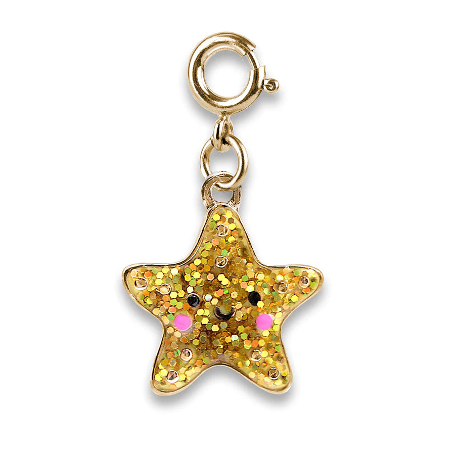 Glitter Starfish Charm Cover