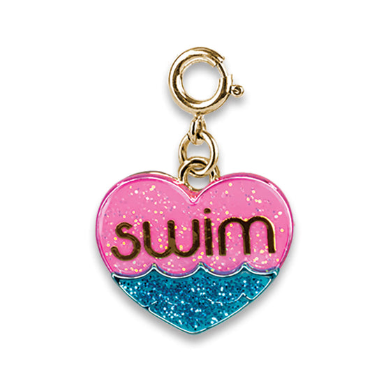 Tomfoolery Toys | Swim Heart Charm