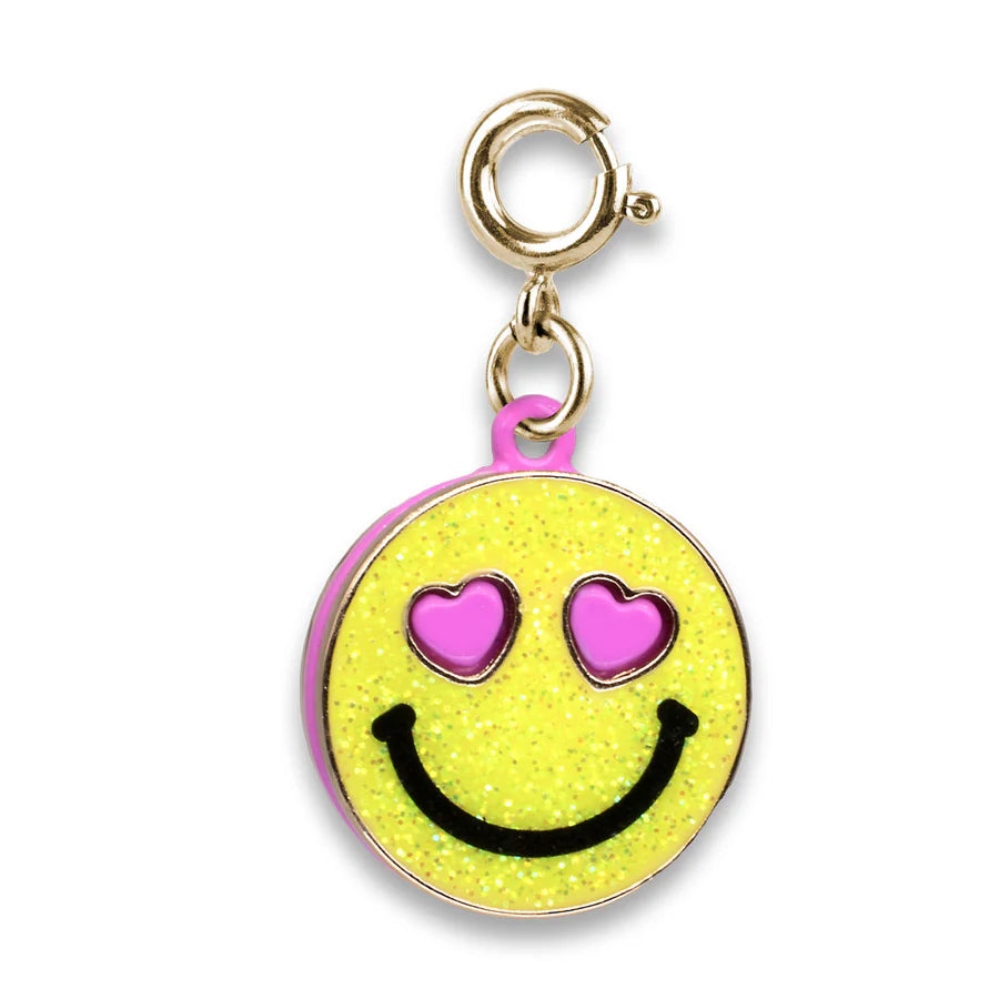 Glitter Smiley Face Charm Cover