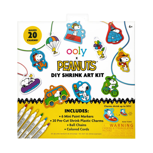 Tomfoolery Toys | Peanuts DIY Shrink Art Kit