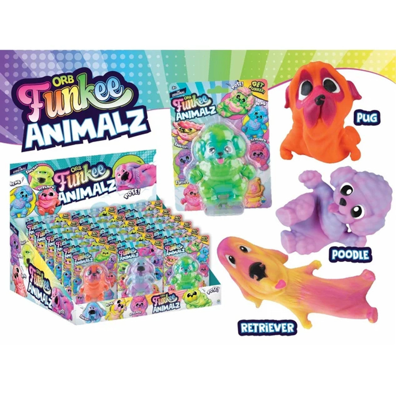 Funkee Animalz Mega Puppies – Tomfoolery Toys and Books