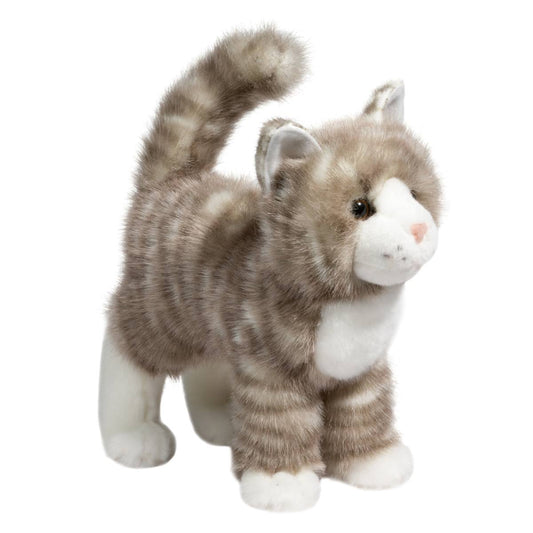 Tomfoolery Toys | Zipper Gray Tabby Cat