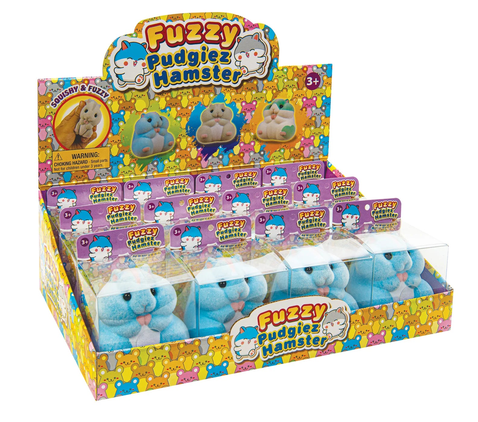 Tomfoolery Toys | Fuzzy Pudgiez Hamster