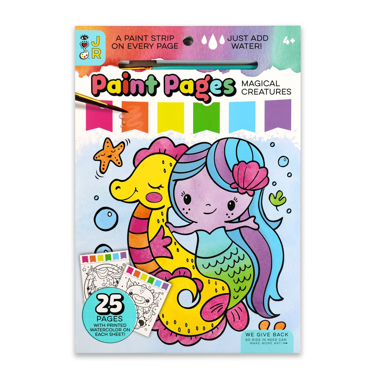 Magical Creatures Paint Pages Cover