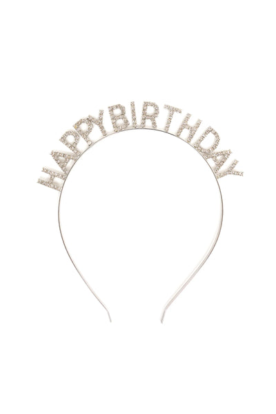 Happy Birthday Rhinestone Headband Preview #2