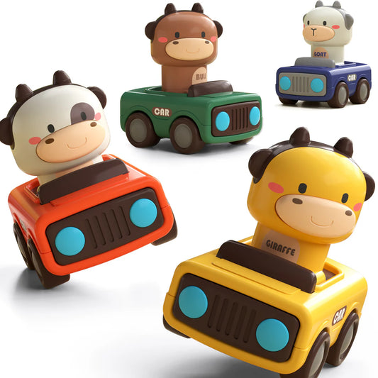 Tomfoolery Toys | Press & Go Racing Car