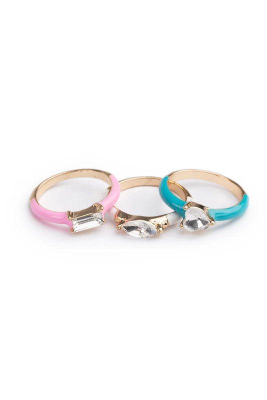 Tomfoolery Toys | Chic Crystal Cool Rings