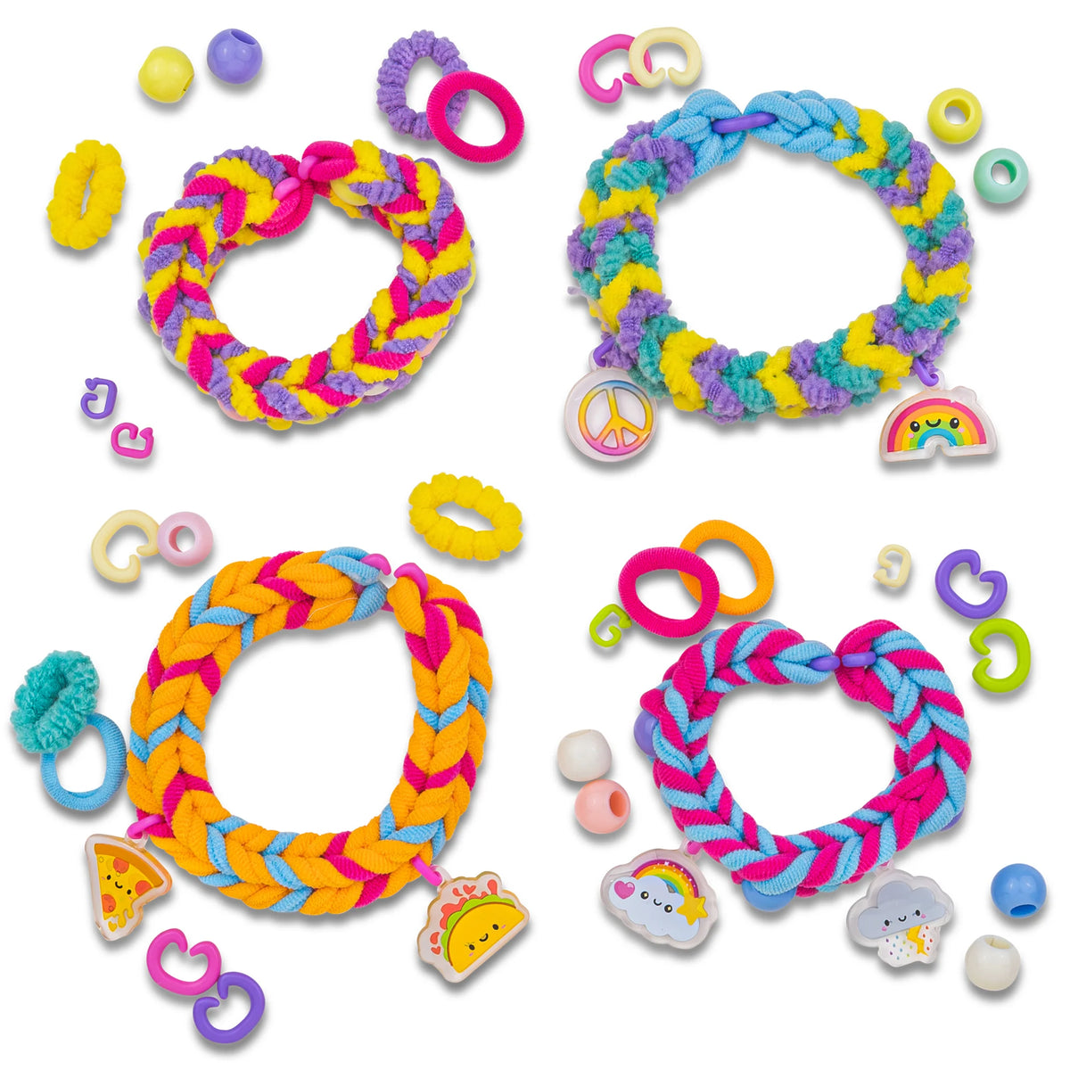 Rainbow Loom Fluff Band Bracelet Kit Cover