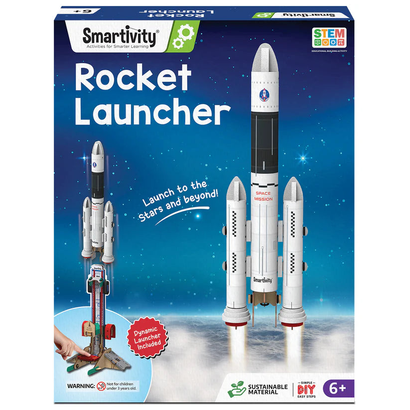 Tomfoolery Toys | Rocket Launcher STEM Building Kit