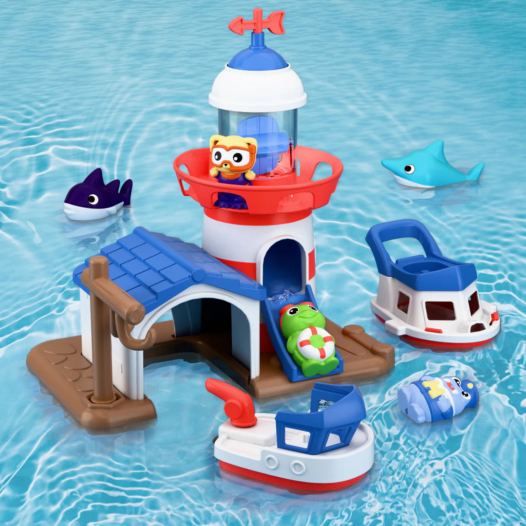 Tomfoolery Toys | Lighthouse Bath Adventure