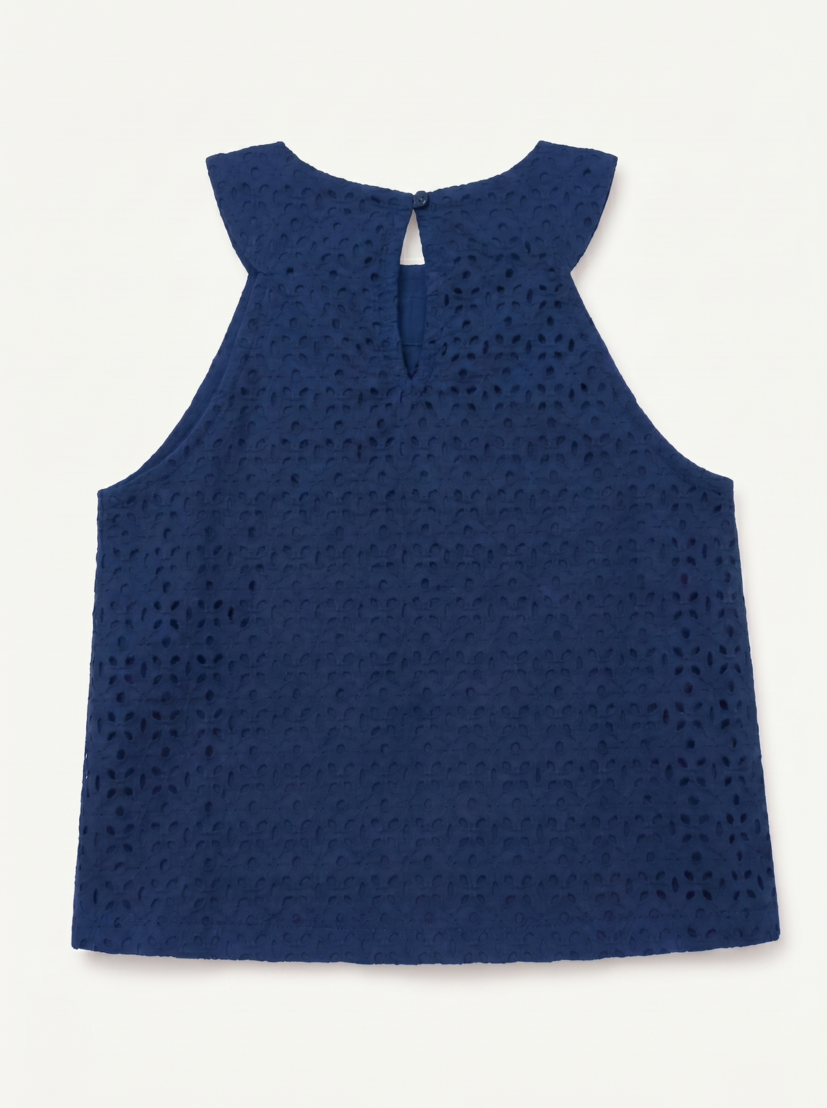 Navy Halter Top & Tiered Skirt Set Cover