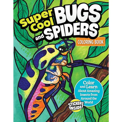 Super Cool Bugs & Spiders Coloring Book Preview #1