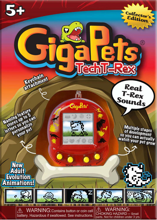 Tomfoolery Toys | Tech T-rex GigaPets