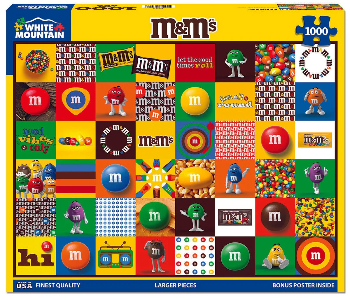 Tomfoolery Toys | M&M Fun 1000pc Puzzle