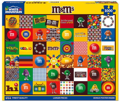 M&M Fun 1000pc Puzzle Preview #1