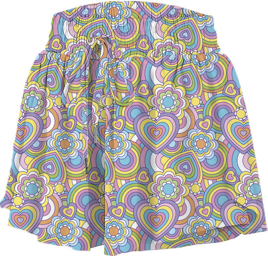 Tomfoolery Toys | Groovy Hearts Butterfly Flowy Short