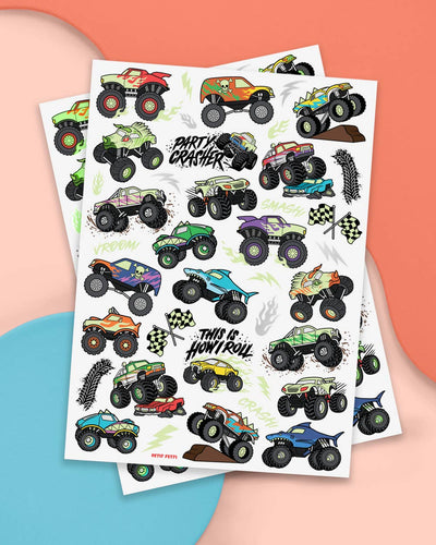 Monster Truck Glo Tattoos Preview #2