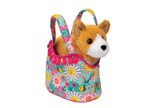 Tomfoolery Toys | Sunny Smiles Sassy Sak w/Corgi