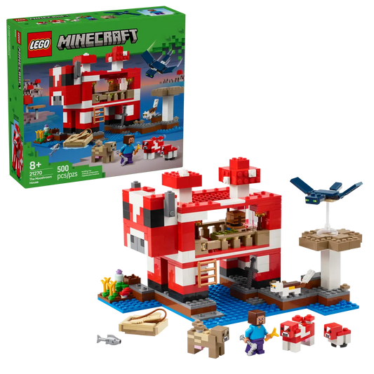 Tomfoolery Toys | LEGO MINECRAFT The Mooshroom House