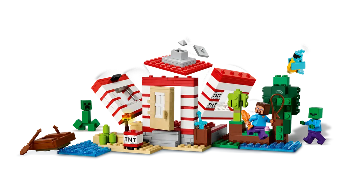 MINECRAFT® The TNT Jungle House Preview #4