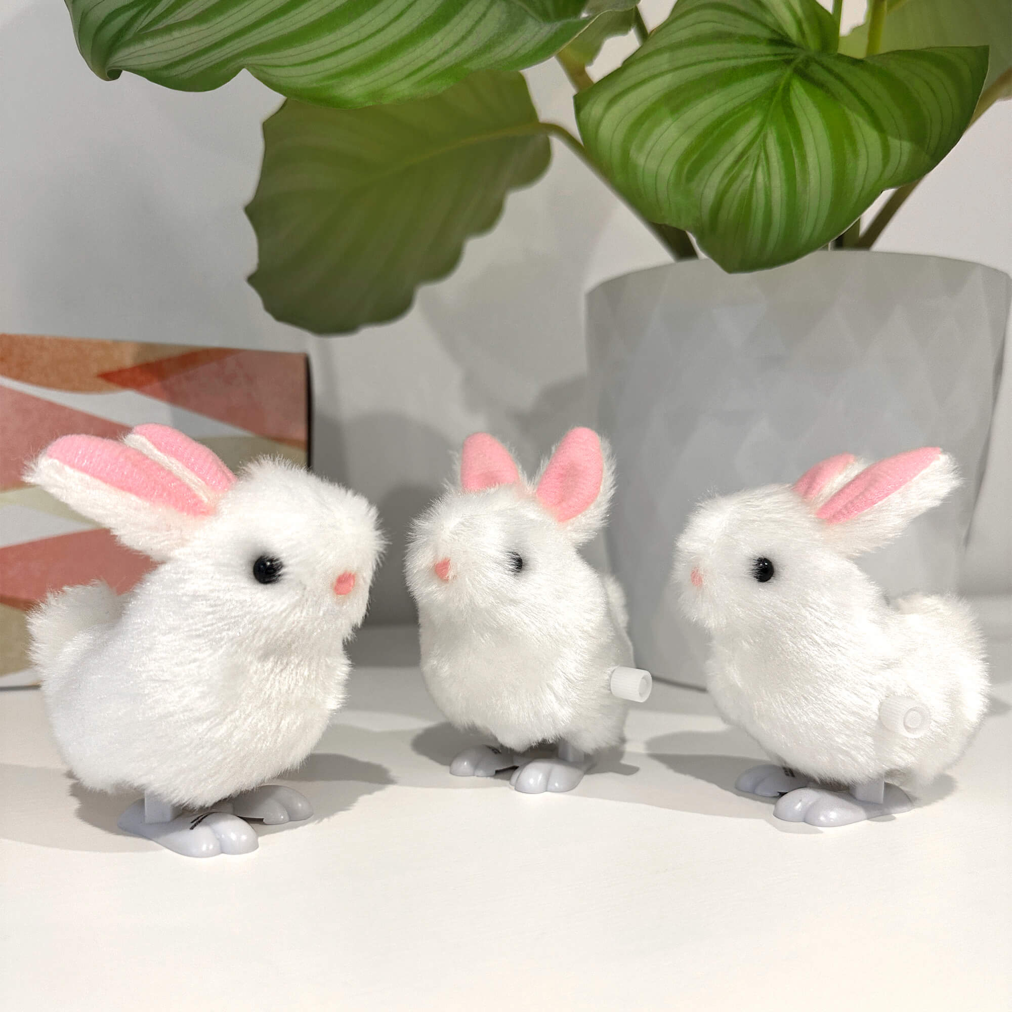 Tomfoolery Toys | Wind-up Hoppity Bunny