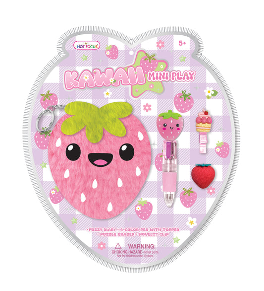 Tomfoolery Toys | Strawberry Kawaii Mini Play