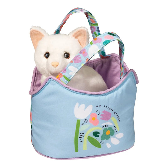 Tomfoolery Toys | My Little Garden Sassy Sak w/White Cat