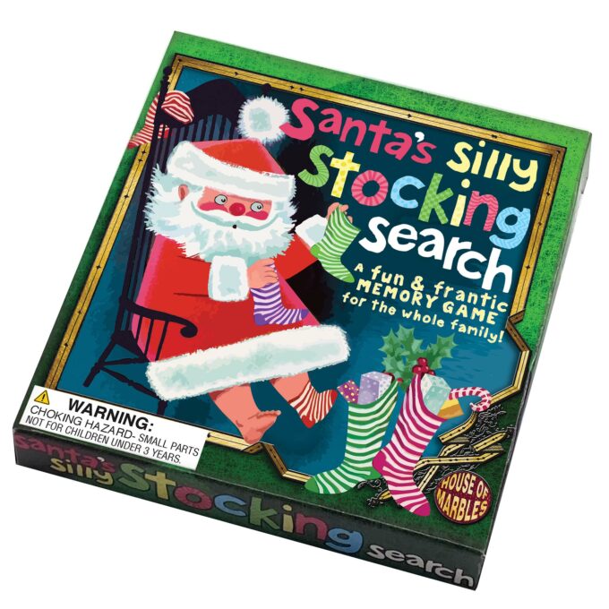 Santa's Silly Stocking Search Game Cover