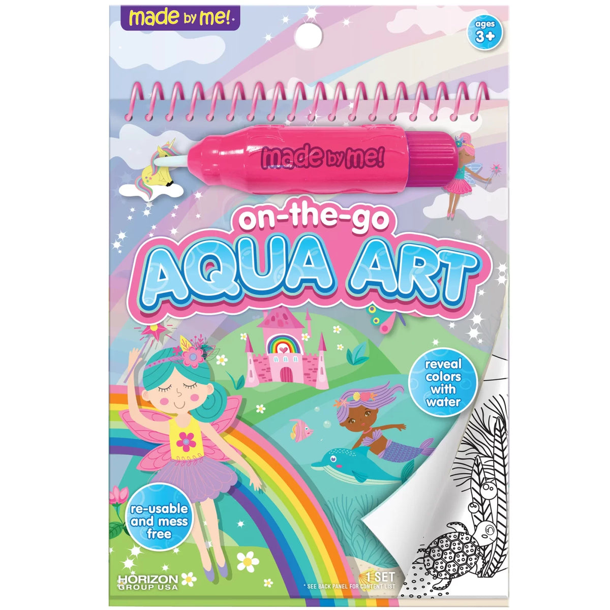 Aqua Art Pad-Girl Cover