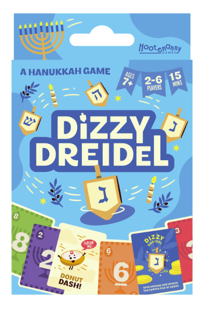 Dizzy Dreidel Card Game Cover